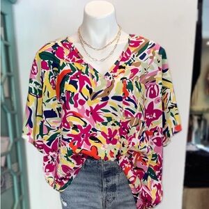 In Pursuit of Happiness Top - Magenta